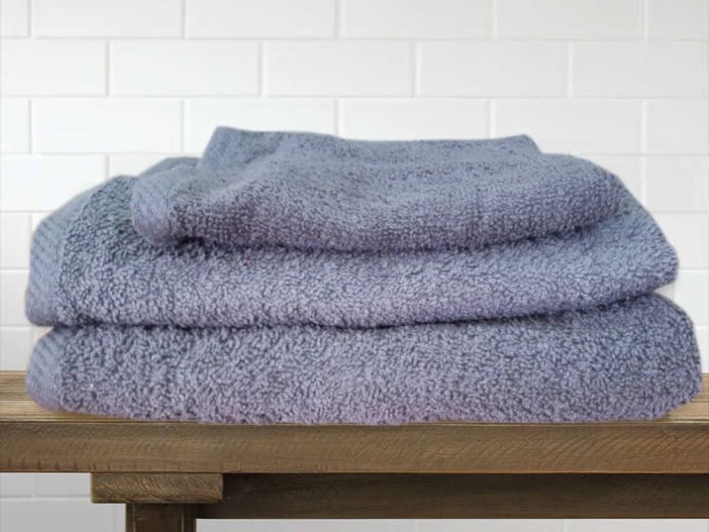 Σετ Πετσέτες Μπάνιου Βαμβακερές Μωβ Γαρύφαλλο | Γαρύφαλλο - Λευκά Είδη